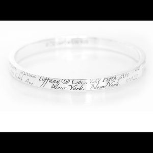 Tiffany and co. Notes bangle used